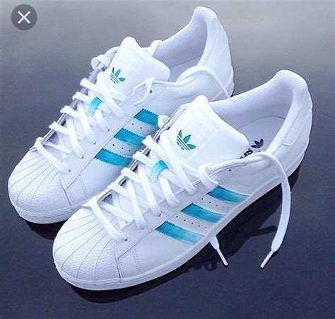 adidas superstar turquoise glad leer